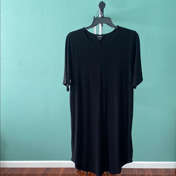 torrid Dresses & Skirts - Torrid Black T-Shirt Midi Dress Size 3 Plus Size Soft Stretch Knit Casual LBD